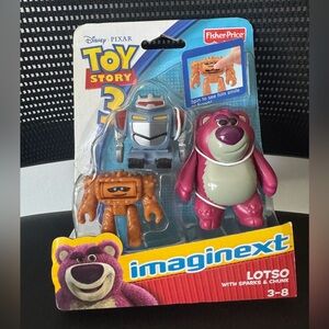 toy story 3 fisher price lotso sparks chunk figurine collectible toys